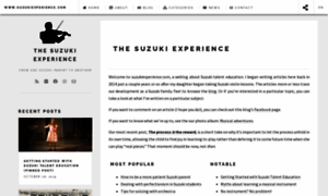 Suzukiexperience.com thumbnail