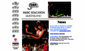 Suzukimusicqld.com.au thumbnail