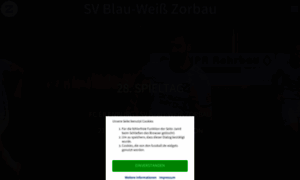 Sv-blau-weiss-zorbau.de thumbnail