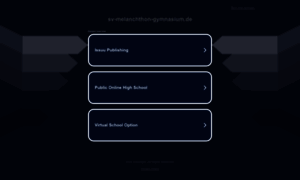 Sv-melanchthon-gymnasium.de thumbnail