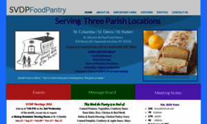 Svdpfoodpantry.org thumbnail