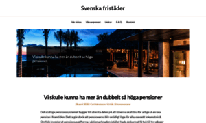 Svenskafristader.se thumbnail