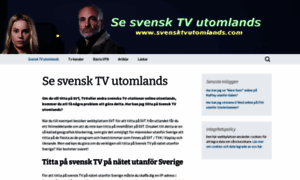 Svensktvutomlands.com thumbnail