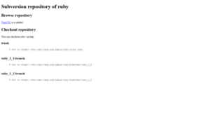 Svn.ruby-lang.org thumbnail