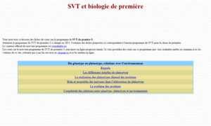Svt-biologie-premiere.bacdefrancais.net thumbnail