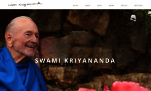 Swamikriyananda.org thumbnail