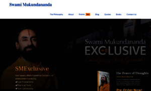 Swamimukundananda.org thumbnail