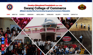 Swarajcollegeofcommerce.com thumbnail