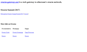 Swarm-gateways.net thumbnail