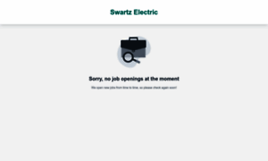 Swartz-electric.workable.com thumbnail