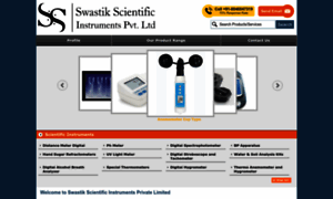 Swastikscientificinstruments.com thumbnail