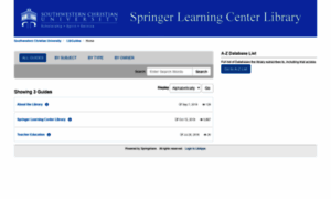 Swcu.libguides.com thumbnail