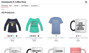 Sweatpantsandcoffee.spreadshirt.com thumbnail