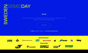 Swedendemoday2019.confetti.events thumbnail