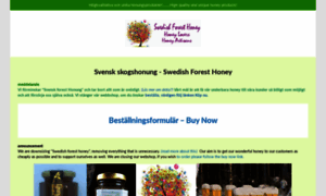 Swedish-forest-honey.com thumbnail