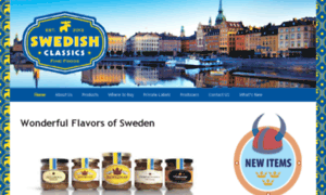 Swedishfoodclassics.com thumbnail