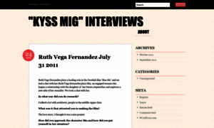 Swedishinterviews.wordpress.com thumbnail