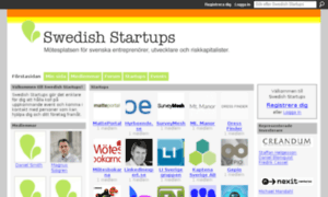 Swedishstartups.ning.com thumbnail