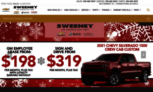 Sweeneychevycars.com thumbnail