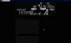 Sweet-victories.blogspot.com thumbnail