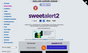 Sweetalert2.github.io thumbnail