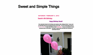 Sweetandsimplethings.blogspot.com thumbnail