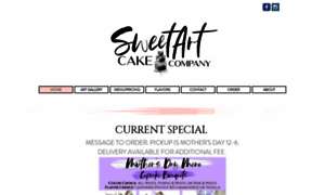 Sweetartcakecompany.com thumbnail