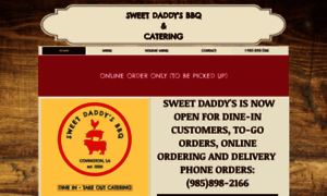 Sweetdaddysbarbq.com thumbnail