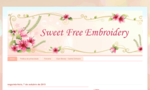 Sweetfreeembroidery.blogspot.com thumbnail