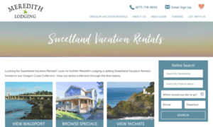 Sweetlandvacationrentals.com thumbnail