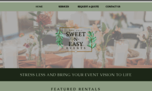 Sweetneasyevents.com thumbnail