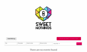 Sweetnothings.nutickets.co.za thumbnail
