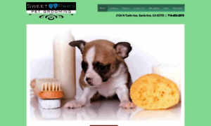 Sweetpawspetgrooming.com thumbnail