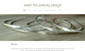 Sweetpeajewelrydesign.com thumbnail