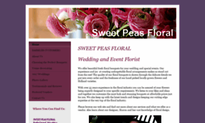 Sweetpeasfloral.org thumbnail