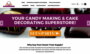 Sweettreatsupply.com thumbnail