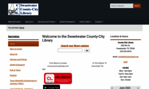 Sweetwaterlibrary.org thumbnail
