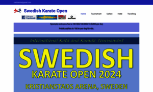 Swekarateopen.se thumbnail