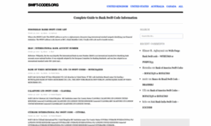 Swift-codes.org thumbnail