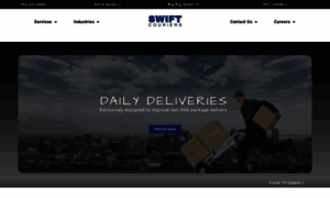Swift-couriers.com thumbnail