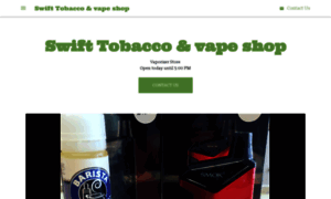 Swift-tobacco-vape-shop.business.site thumbnail