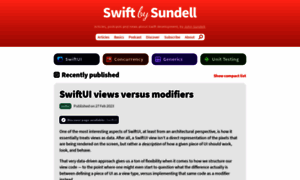 Swiftbysundell.com thumbnail