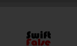 Swiftfalse.company.site thumbnail