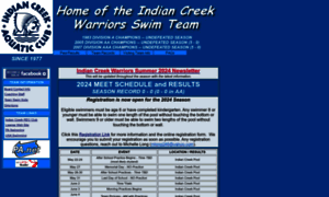 Swimindiancreek.org thumbnail