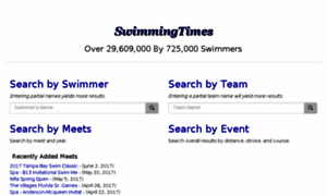 Swimmingtimes.com thumbnail