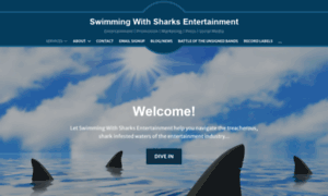 Swimmingwithsharksentertainment.com thumbnail