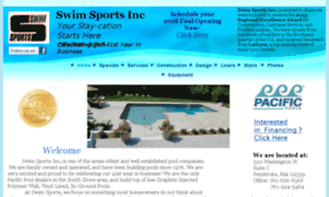 Swimsportspools.com thumbnail