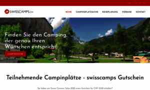 Swisscamps.ch thumbnail
