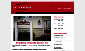 Swissfamilychiropractic.com thumbnail