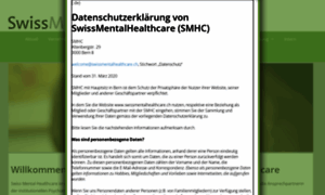 Swissmentalhealthcare.ch thumbnail